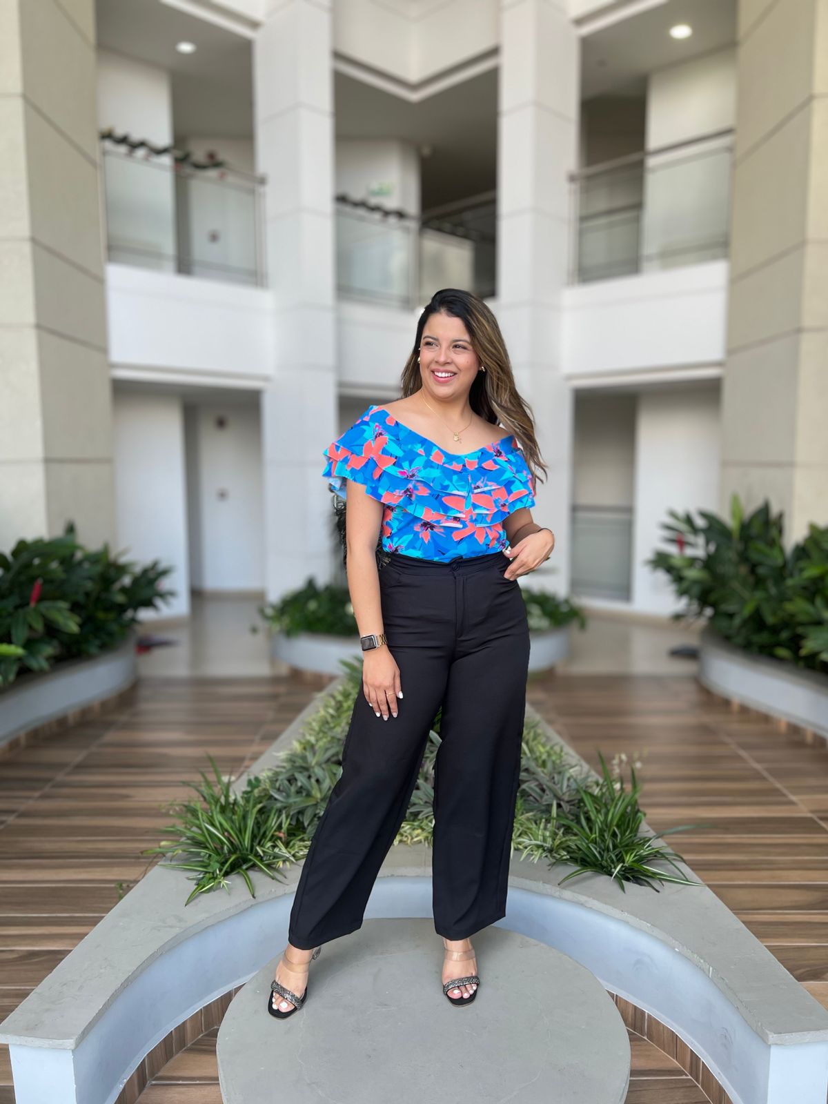 Blusa Dalia Estampada