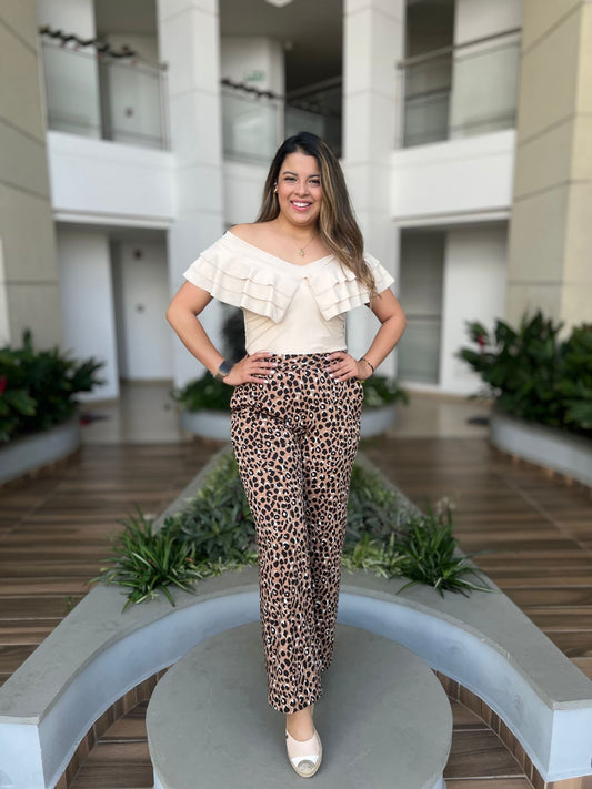 Pantalón Animal Print