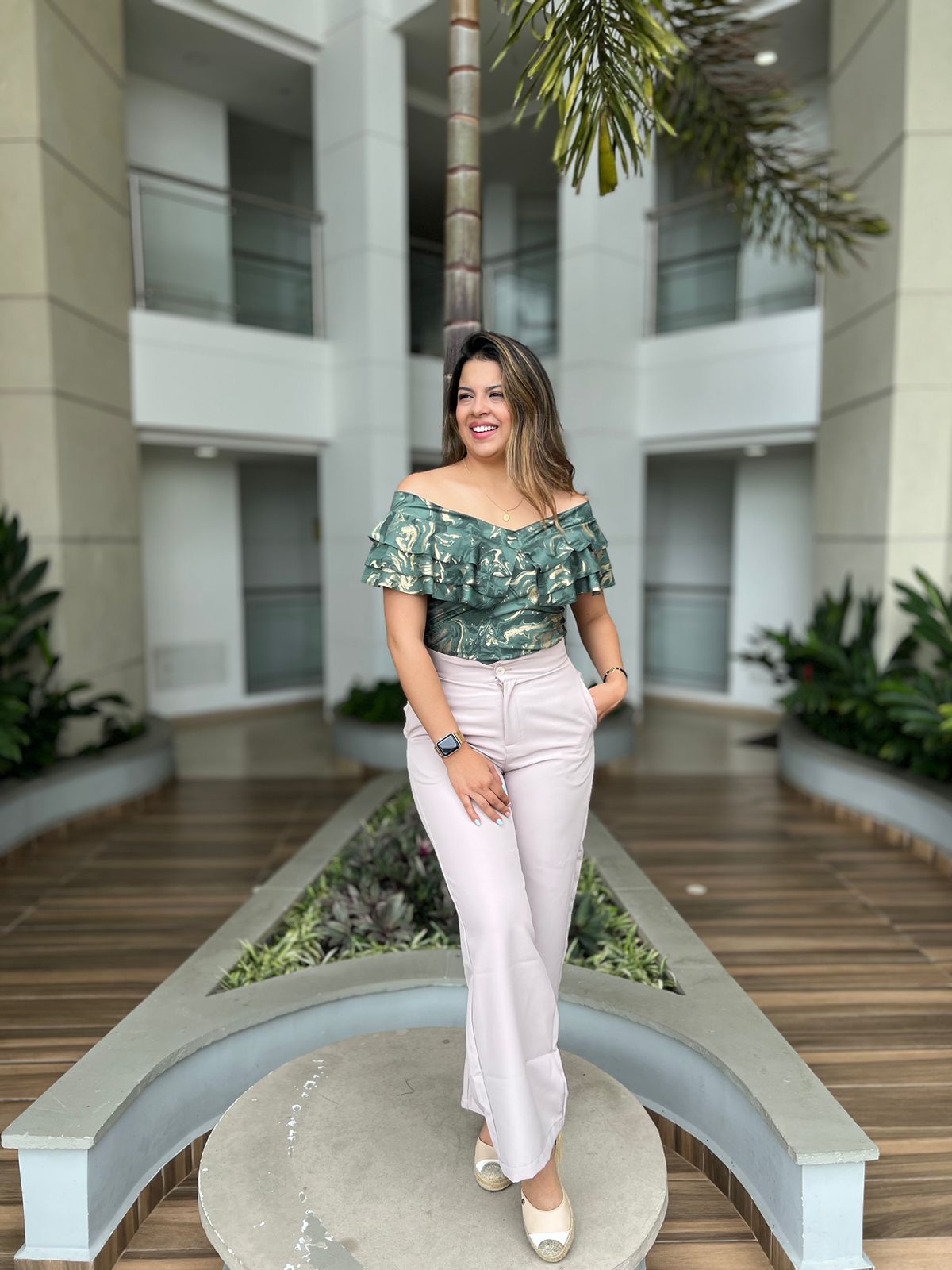 Blusa Dalia Estampada